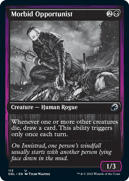 Morbid Opportunist [Innistrad: Double Feature] MTG Single Magic: The Gathering  | Multizone: Comics And Games