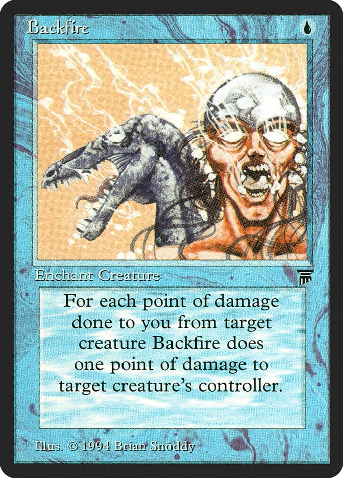 Backfire [Legends] MTG Single Magic: The Gathering  | Multizone: Comics And Games