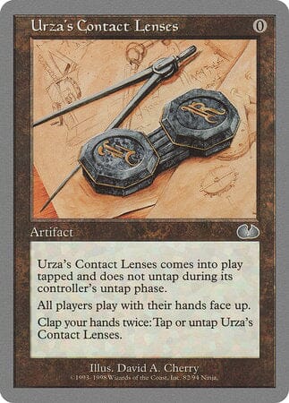 Urza's Contact Lenses [Unglued] MTG Single Magic: The Gathering  | Multizone: Comics And Games