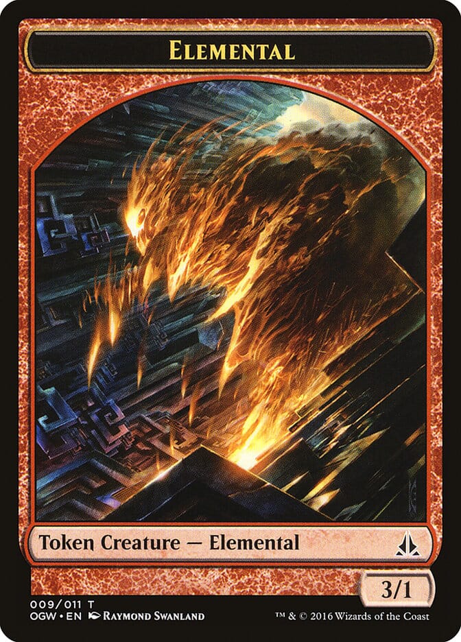 Elemental (009/011) [Oath of the Gatewatch Tokens] MTG Single Magic: The Gathering  | Multizone: Comics And Games