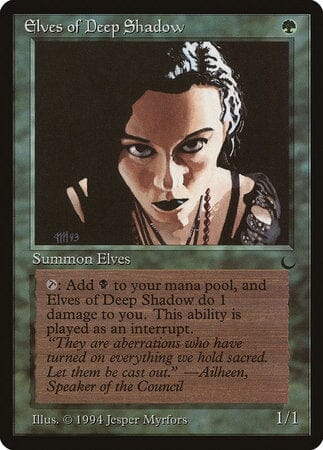 Elves of Deep Shadow [The Dark] MTG Single Magic: The Gathering  | Multizone: Comics And Games