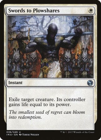 Swords to Plowshares [Iconic Masters] MTG Single Magic: The Gathering  | Multizone: Comics And Games
