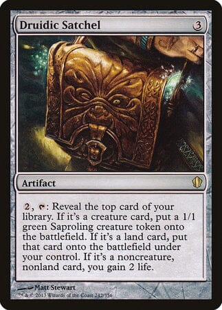 Druidic Satchel [Commander 2013] MTG Single Magic: The Gathering  | Multizone: Comics And Games