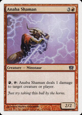 Anaba Shaman [Eighth Edition] MTG Single Magic: The Gathering  | Multizone: Comics And Games