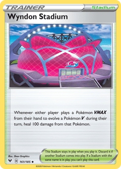 Wyndon Stadium (161/185) [Sword & Shield: Vivid Voltage] Pokemon Single Pokémon  | Multizone: Comics And Games