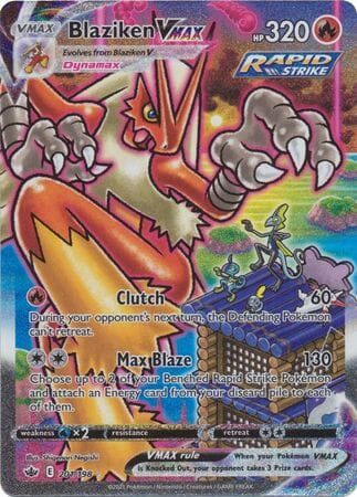 Blaziken VMAX (201/198) [Sword & Shield: Chilling Reign] Pokemon Single Pokémon  | Multizone: Comics And Games