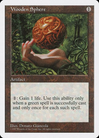 Wooden Sphere [Fifth Edition] MTG Single Magic: The Gathering  | Multizone: Comics And Games