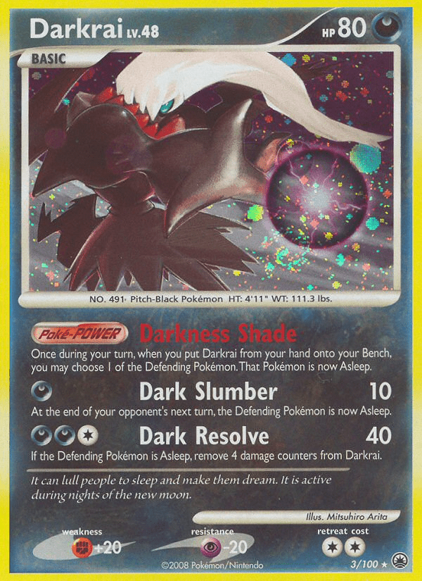 Darkrai (3/100) [Diamond & Pearl: Majestic Dawn] Pokemon Single Pokémon  | Multizone: Comics And Games