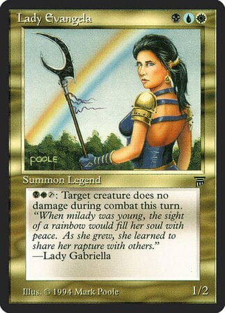 Lady Evangela [Legends] MTG Single Magic: The Gathering  | Multizone: Comics And Games