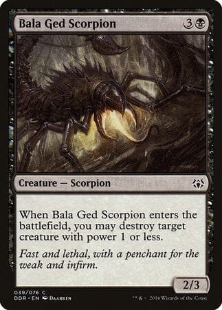 Bala Ged Scorpion [Duel Decks: Nissa vs. Ob Nixilis] MTG Single Magic: The Gathering  | Multizone: Comics And Games