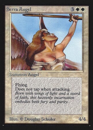 Serra Angel (IE) [Intl. Collectors’ Edition] MTG Single Magic: The Gathering  | Multizone: Comics And Games