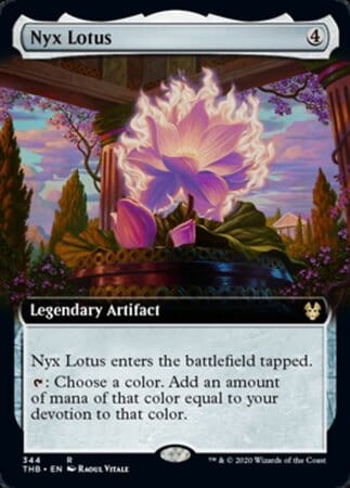 Nyx Lotus (Extended Art) [Theros Beyond Death] MTG Single Magic: The Gathering  | Multizone: Comics And Games