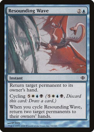 Resounding Wave [Shards of Alara] MTG Single Magic: The Gathering  | Multizone: Comics And Games