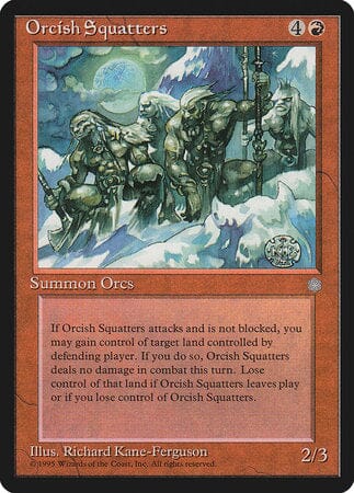 Orcish Squatters [Ice Age] MTG Single Magic: The Gathering  | Multizone: Comics And Games