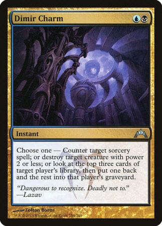 Dimir Charm [Gatecrash] MTG Single Magic: The Gathering  | Multizone: Comics And Games