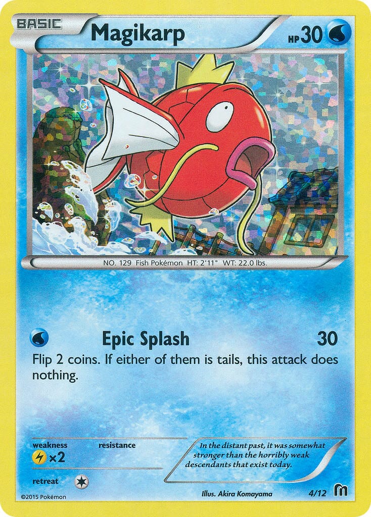 Magikarp (4/12) [McDonald's Promos: 2016 Collection] Pokemon Single Pokémon  | Multizone: Comics And Games