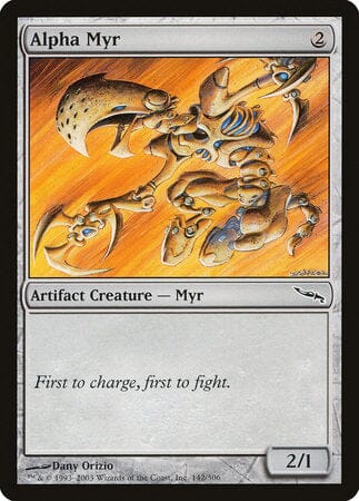 Alpha Myr [Mirrodin] MTG Single Magic: The Gathering  | Multizone: Comics And Games