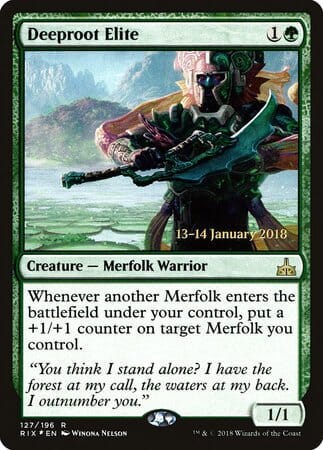 Deeproot Elite [Rivals of Ixalan Promos] MTG Single Magic: The Gathering  | Multizone: Comics And Games