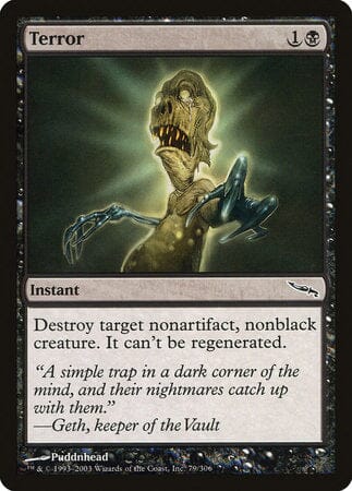 Terror [Mirrodin] MTG Single Magic: The Gathering  | Multizone: Comics And Games