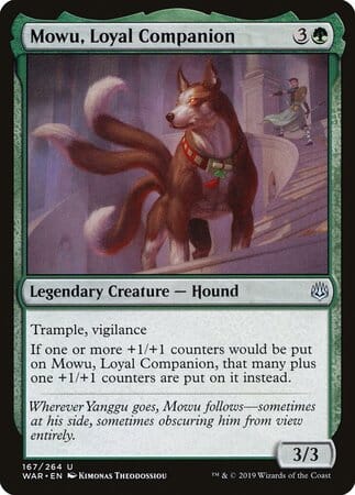 Mowu, Loyal Companion [War of the Spark] MTG Single Magic: The Gathering  | Multizone: Comics And Games