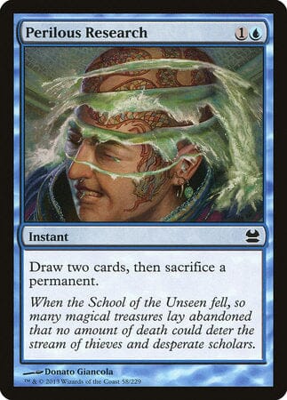 Perilous Research [Modern Masters] MTG Single Magic: The Gathering  | Multizone: Comics And Games