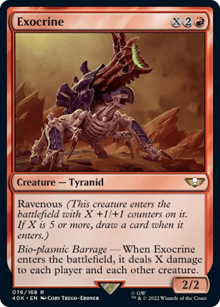 Exocrine [Universes Beyond: Warhammer 40,000] MTG Single Magic: The Gathering  | Multizone: Comics And Games