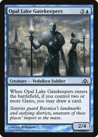 Opal Lake Gatekeepers [Dragon's Maze] MTG Single Magic: The Gathering  | Multizone: Comics And Games