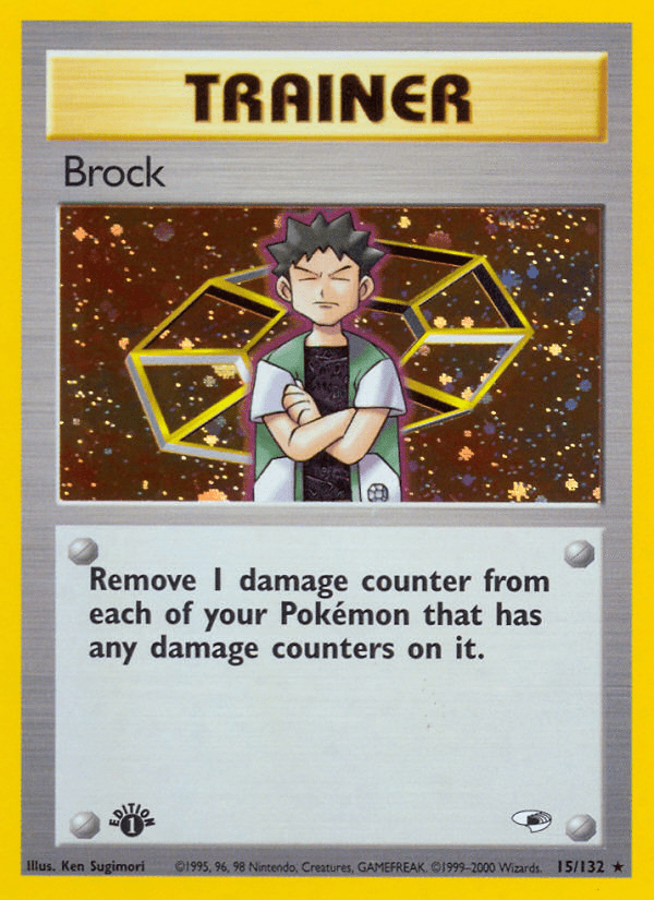 Brock (15/132) [Gym Heroes 1st Edition] Pokemon Single Pokémon  | Multizone: Comics And Games