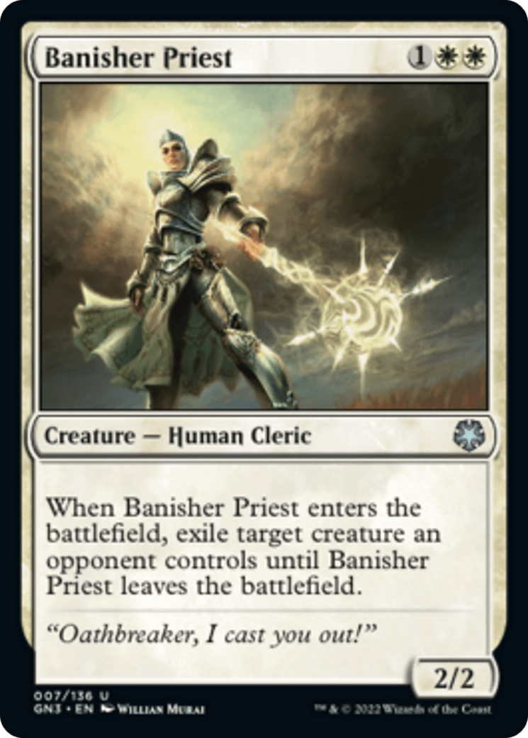 Banisher Priest [Game Night: Free-for-All] MTG Single Magic: The Gathering  | Multizone: Comics And Games
