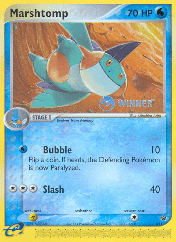 Marshtomp (011) [Nintendo: Black Star Promos] Pokemon Single Pokémon  | Multizone: Comics And Games