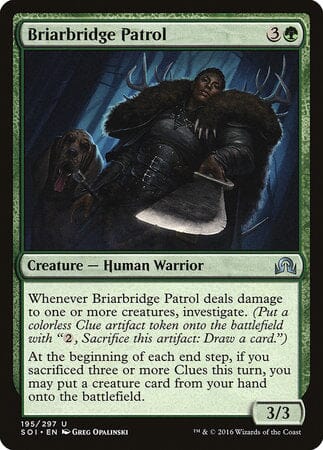 Briarbridge Patrol [Shadows over Innistrad] MTG Single Magic: The Gathering  | Multizone: Comics And Games