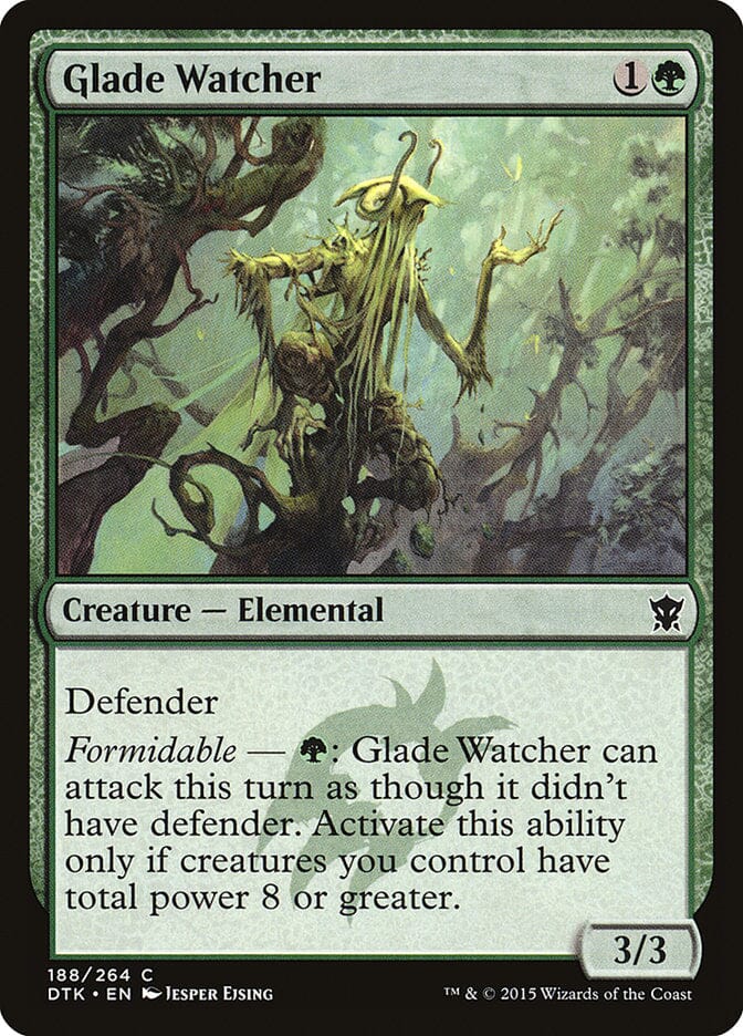 Glade Watcher [Dragons of Tarkir] MTG Single Magic: The Gathering  | Multizone: Comics And Games