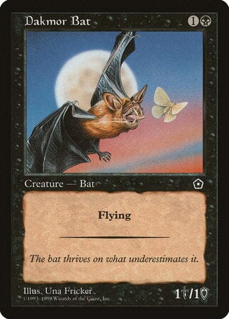 Dakmor Bat [Portal Second Age] MTG Single Magic: The Gathering  | Multizone: Comics And Games