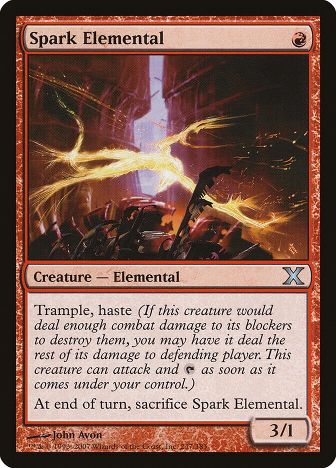 Spark Elemental [Tenth Edition] MTG Single Magic: The Gathering  | Multizone: Comics And Games