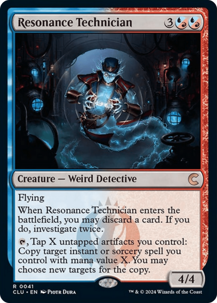 Resonance Technician [Ravnica: Clue Edition] MTG Single Magic: The Gathering  | Multizone: Comics And Games