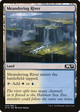 Meandering River [Core Set 2019] MTG Single Magic: The Gathering  | Multizone: Comics And Games