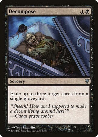 Decompose [Duel Decks: Sorin vs. Tibalt] MTG Single Magic: The Gathering  | Multizone: Comics And Games