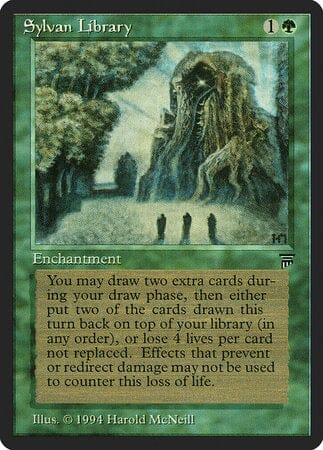 Sylvan Library [Legends] MTG Single Magic: The Gathering  | Multizone: Comics And Games