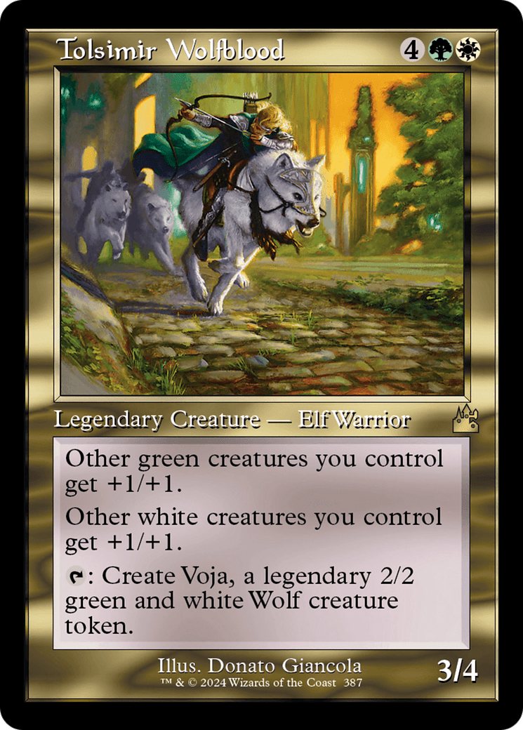 Tolsimir Wolfblood (Retro Frame) [Ravnica Remastered] MTG Single Magic: The Gathering  | Multizone: Comics And Games