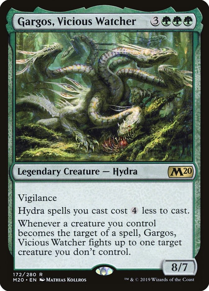 Gargos, Vicious Watcher [Core Set 2020] MTG Single Magic: The Gathering  | Multizone: Comics And Games