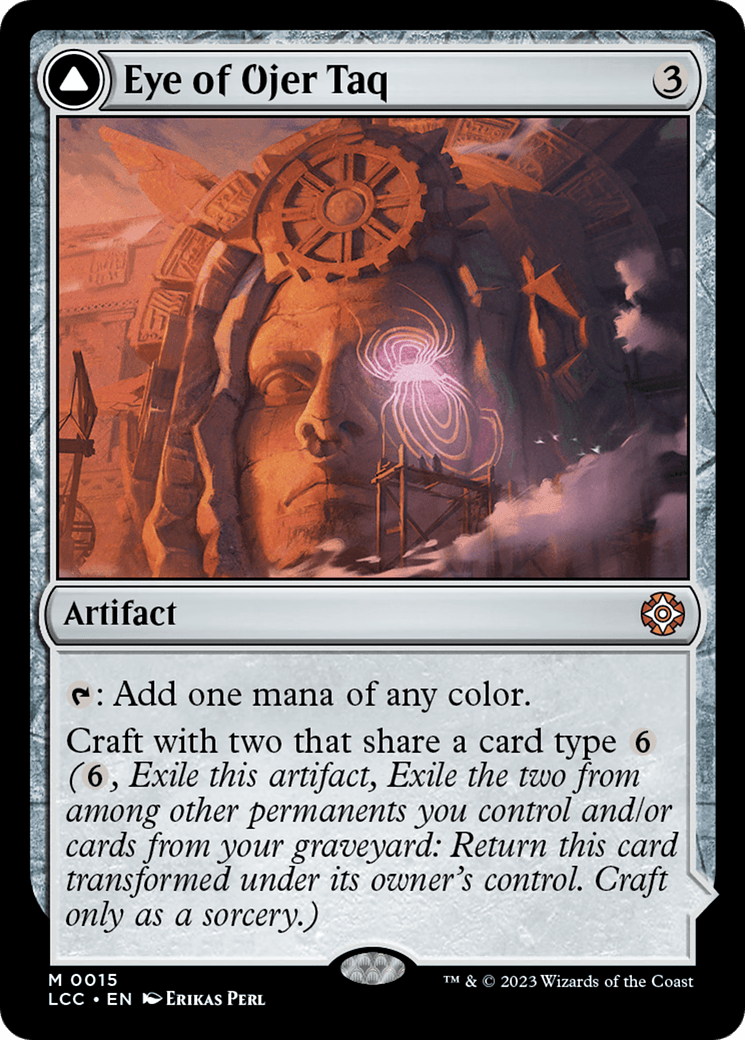 Eye of Ojer Taq // Apex Observatory [The Lost Caverns of Ixalan Commander] MTG Single Magic: The Gathering  | Multizone: Comics And Games