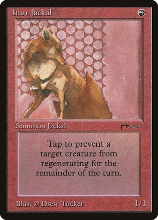 Hurr Jackal [Arabian Nights] MTG Single Magic: The Gathering  | Multizone: Comics And Games