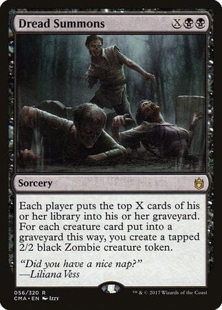Dread Summons [Commander Anthology] MTG Single Magic: The Gathering  | Multizone: Comics And Games