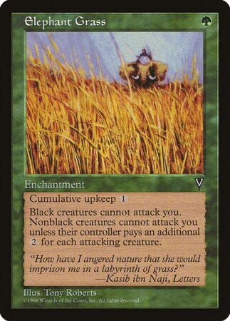 Elephant Grass [Visions] MTG Single Magic: The Gathering  | Multizone: Comics And Games