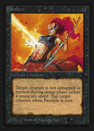 Paralyze (IE) [Intl. Collectors’ Edition] MTG Single Magic: The Gathering  | Multizone: Comics And Games