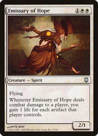 Emissary of Hope [Darksteel] MTG Single Magic: The Gathering  | Multizone: Comics And Games