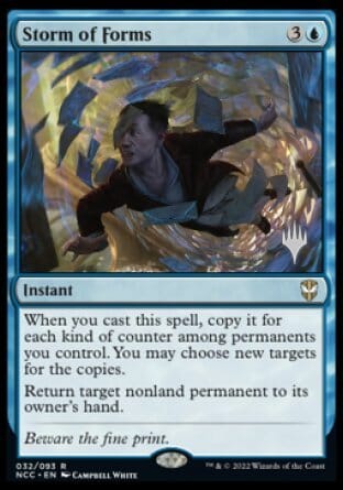 Storm of Forms (Promo Pack) [Streets of New Capenna Commander Promos] MTG Single Magic: The Gathering  | Multizone: Comics And Games