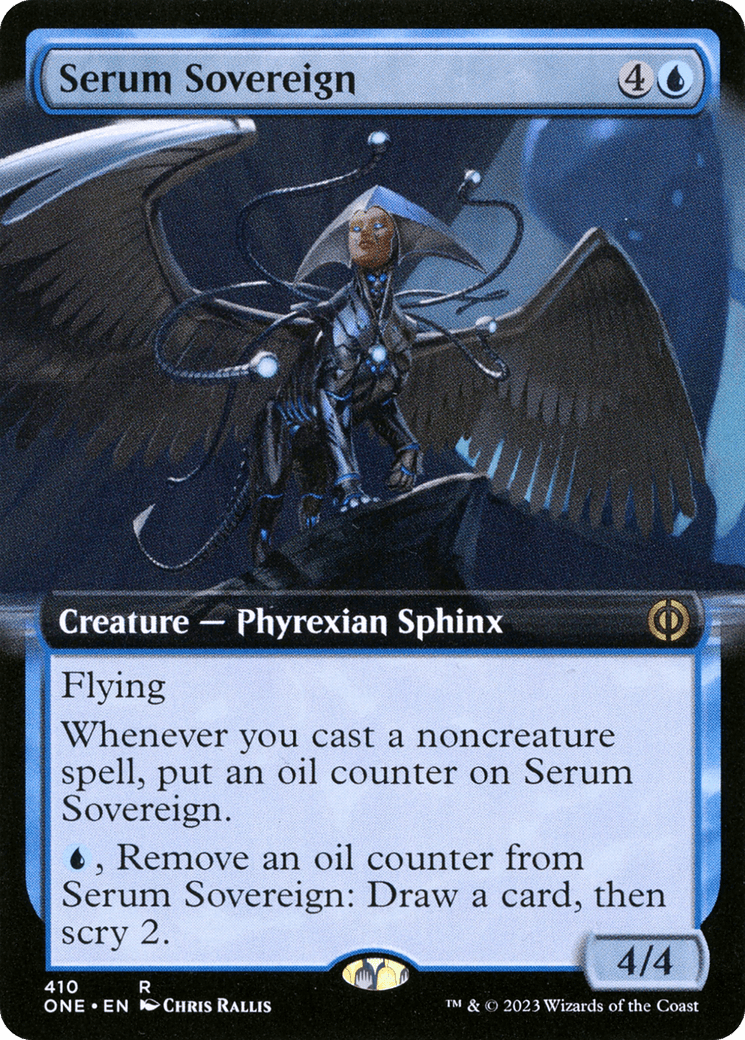 Serum Sovereign (Extended Art) [Phyrexia: All Will Be One] MTG Single Magic: The Gathering  | Multizone: Comics And Games