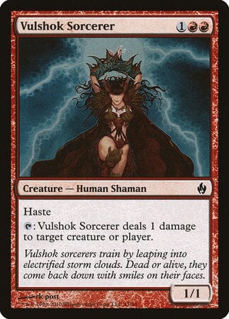 Vulshok Sorcerer [Premium Deck Series: Fire and Lightning] MTG Single Magic: The Gathering  | Multizone: Comics And Games