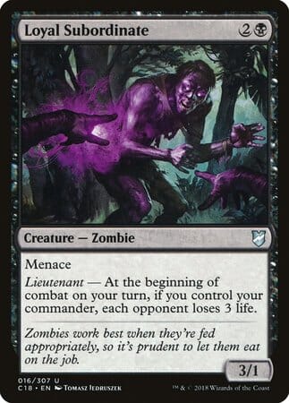 Loyal Subordinate [Commander 2018] MTG Single Magic: The Gathering  | Multizone: Comics And Games